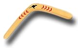 Left Hand Kangaroo Pup Australian Wooden Boomerang