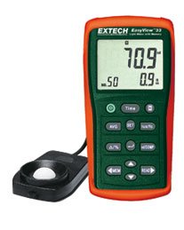 Extech EA33 EasyView High Intensity Light Meter with Memory