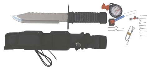 Überlebensmesser SPECIAL FORCES mit Kompass