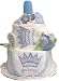 2 Tier Sweet Prince Baby Diaper Cake