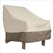 Metro Brown Patio Chair Cover Size Low Back