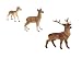 Exclusive to Amazon.co.uk. Le Toy Van - Papo Woodland Animals (Fawn / Doe / Stag)