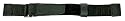Apollo 20mm Black Sports Velcro Watch Strap With Self Fitting Ring