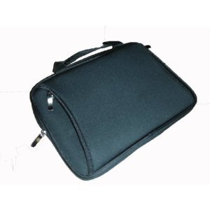 GAGS – Sac de transport en néoprène tout-en-un étanche, antichoc, avec fermetures éclairs à double sens, Noir / Sacoche pour tous les Netbook / Webbook / Ordinateurs portable / Mini Notebook de 10 pouces, 10,1 pouces, 10,2 pouces et 10,3 pouces