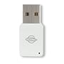 PLANEX 11n Draft2.0/g/b�Ή� ����LAN ���^USB�A�_�v�^ (WPS�{�^��) GW-USMicroN