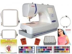 Janome Memory Craft 300E Professional Embroidery Package