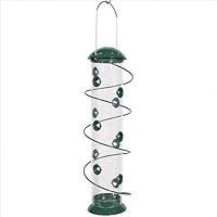 19 Super Spiral Sunflower Feeder in Green