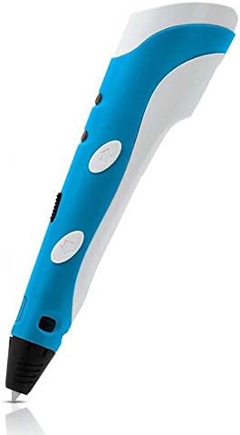 ArlyBaba 3D Pen Stereoscopic Printing Drawing Crafting Three-Dimensional Doodling Modeling ABS Filament Arts Printer Tool Blue