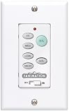 Fanimation C10WH 2-Wire 3-Speed Fan & Light Dimming Wall