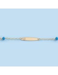 LIOR - Childrens Bracelet 18k Yellow Gold - Long 13.5cm 1.05GR