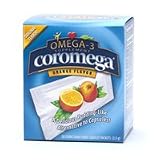 Coromega Omega-3 Dietary Supplement, Orange Flavor Packets 30 ea