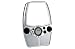 Electronics : Shower CD with Fogless Mirror - Also features a clock and radio