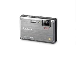Panasonic Lumix DMC-TS1 12MP Digital Camera with 4.6x Wide Angle MEGA Optical Image Stabilized Zoom and 2.7 inch LCD (Silver)