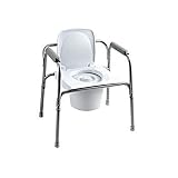 Invacare All-In-One-Commode - Coated Steel Frame
