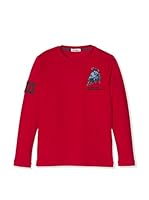 Automobili Lamborghini Camiseta Manga Larga (Rojo)