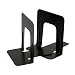 Heavy Gauge Steel Nonskid Bookends, 5