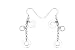 Silver Ladies Drop Earrings