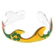 Sterling Silver 925 YELLOW Hand Painted WAVE FLOWER Toe Ring