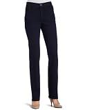 Lee Women's Classic Fit Jean, Onyx, 10 Short