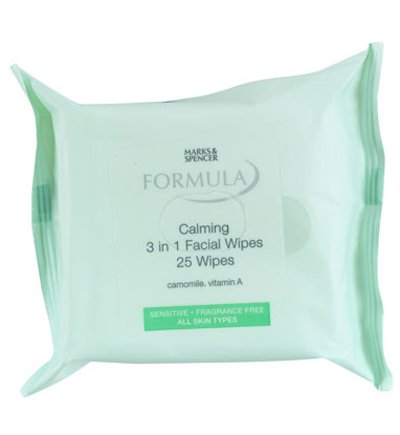 Formula Calming 3 in 1 Facial Wipes (25)