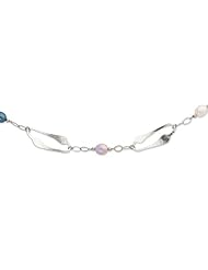 Sterling Silver 18in 9mm Freshwater Cult. Pearl w/ 1in ext. NecklaceNecklace .
