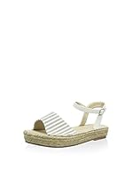 New Look Sandalias de plataforma (Crudo / Azul)