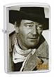 Zippo Lighter John Wayne, Brushed Chrome