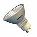 Bulbrite 638051 - EXN/GU10/SLV - 50 Watt GU10 Base Halogen MR16 Light Bulb, Silver Back, 120 Volt