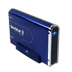 Vantec NexStar 3 NST-360U2-BL 3.5-Inch IDE to USB 2.0 External Hard Drive Enclosure (Midnight Blue)