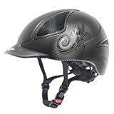 Uvex Reithelm UVISION S-M 55-57 cm fern anthracite mat