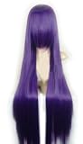 Cool2day Cosplay Frederica Bernkastel purple long straight Wigs jf010071