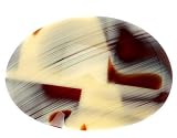 France Luxe Couture Oval Volume Barrette - Natural Horn