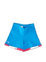 Naffta Short Niña (Turquesa / Fucsia)