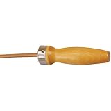 Champion Sports Leather Ball Bearing Jump Rope - 8.5FT