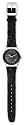 Swatch Black Flower Watch