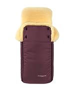 Hofbrucker seit 1948 Saco portabebés (piel de cordero) Luxus (Ciruela)