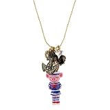 Betsey Johnson In the Navy Sailor Pig Pendant 