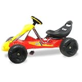 Go-Kart Pedal-Operated Ride-On Car - Red
