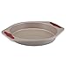 Paula Deen Signature Nonstick Bakeware 9-Inch Round Cake Pan, Champagne with Red Silicone Grips