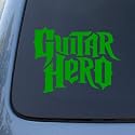 GUITAR HERO - Vinyl Car Decal Sticker #1776 | Vinyl Color: Green