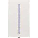 Image : Lutron VT-600-B-WH Single Pole 600 Watt Incand Magnetic Low-Volt Light Dimmer White