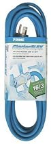 Prime Wire & Cable CW511615 Cold Extension 16/3 15' Cord