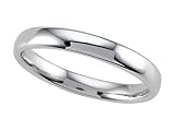 3.5mm Euro Comfort Fit Wedding Band - 14kt White or Yellow Gold LIFETIME WARRANTEE