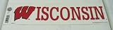 NCAA Wisconsin Bumper Sticker
