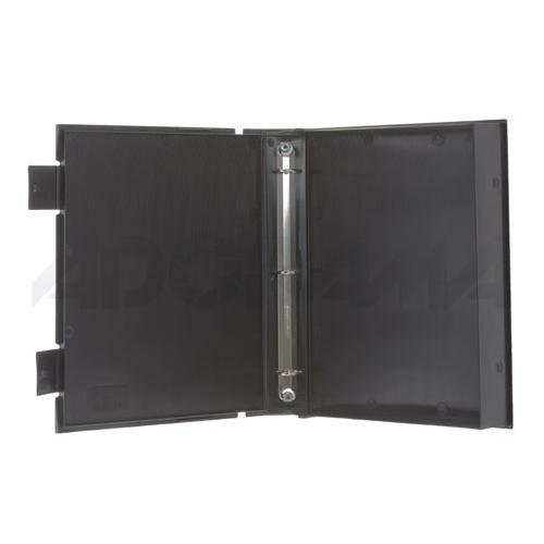 Adorama Archival Plastic Storage Binder Box with 3 RingsBlack Cameras