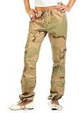 Womens Casual Camo Printed Pants