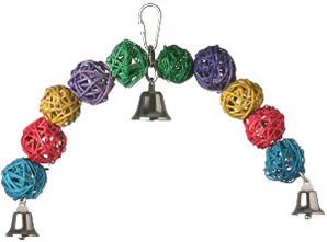 Vine Ball Arch Bird Toy