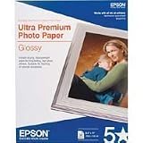 50-SHEET 8.5X11 Glossy Ultra Premium Photo Paper
