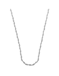 925 Sterling Silver Champagne Link Chain
