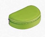 Royce Leather Mini Jewelry Case - Key Lime Green